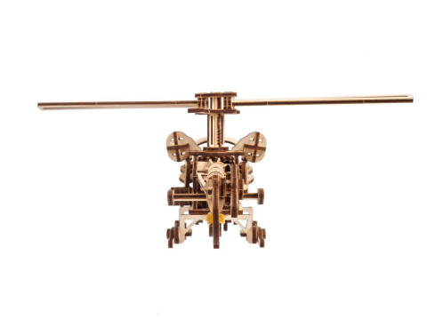 Ugears 3D Wooden Puzzle Mini Helicopter [14]