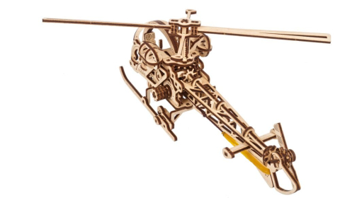 Ugears 3D Wooden Puzzle Mini Helicopter [13]