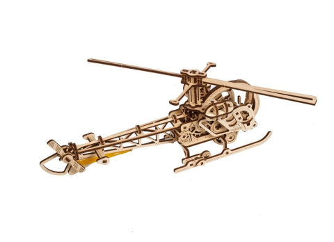 Ugears 3D Wooden Puzzle Mini Helicopter [18]