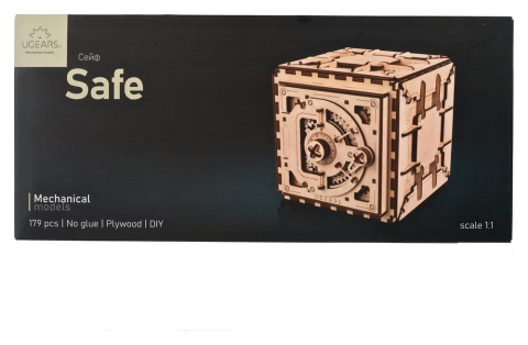 Jucarii - Ugears 3D Wooden Puzzle Safe