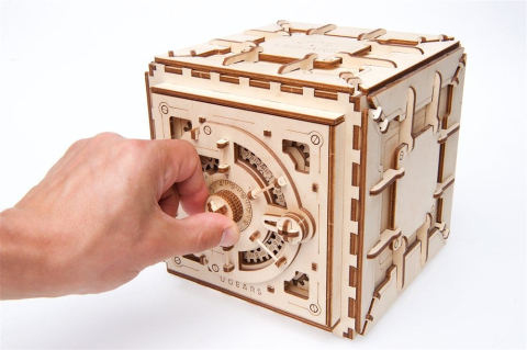 Ugears 3D Wooden Puzzle Safe [10]