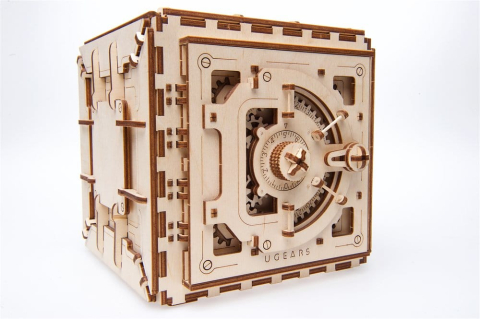 Ugears 3D Wooden Puzzle Safe [12]
