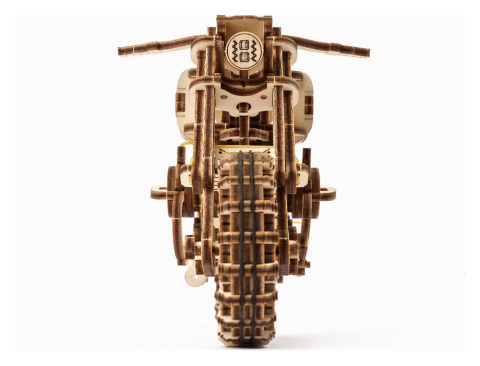 Ugears 3D Wooden Puzzle Scrambler UGR-10 with sidecar [21]