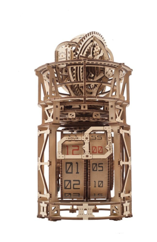 Ugears 3D Wooden Puzzle Sky Watcher Tourbillon Table Clock [25]