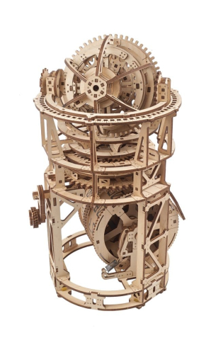 Ugears 3D Wooden Puzzle Sky Watcher Tourbillon Table Clock [3]