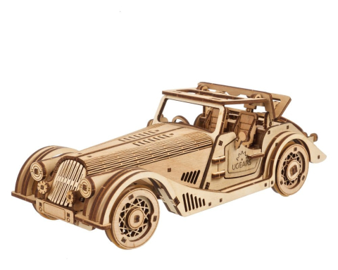 Ugears 3D Wooden Puzzle Sports Car Rapid Mouse [25]