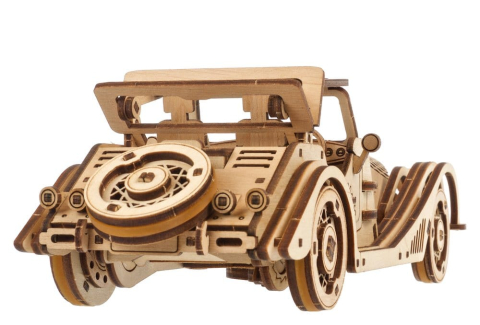 Ugears 3D Wooden Puzzle Sports Car Rapid Mouse [13]