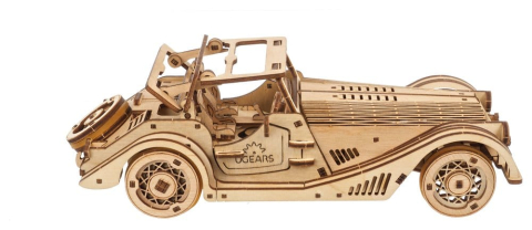 Ugears 3D Wooden Puzzle Sports Car Rapid Mouse [10]