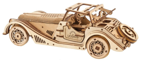 Ugears 3D Wooden Puzzle Sports Car Rapid Mouse [20]