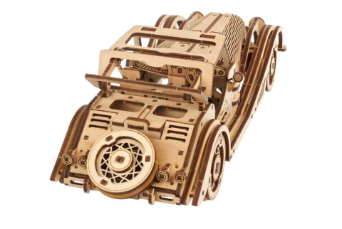 Ugears 3D Wooden Puzzle Sports Car Rapid Mouse [14]