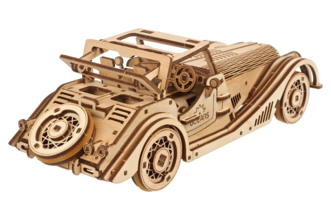 Ugears 3D Wooden Puzzle Sports Car Rapid Mouse [12]