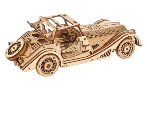 Ugears 3D Wooden Puzzle Sports Car Rapid Mouse [11]