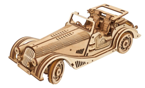 Ugears 3D Wooden Puzzle Sports Car Rapid Mouse [21]