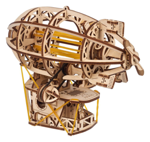 Ugears 3D Wooden Puzzle Steampunk Airship [13]