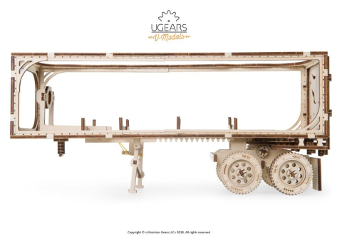 Ugears 3D Wooden Puzzle Trailer for Heavy Boy Truck VM-03 [12]