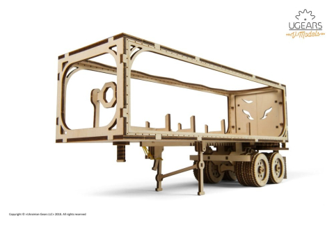 Ugears 3D Wooden Puzzle Trailer for Heavy Boy Truck VM-03 [7]