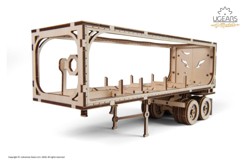 Ugears 3D Wooden Puzzle Trailer for Heavy Boy Truck VM-03 [8]
