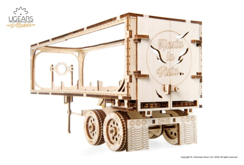 Ugears 3D Wooden Puzzle Trailer for Heavy Boy Truck VM-03 [13]