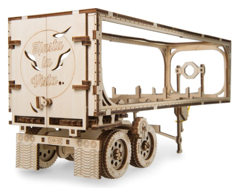 Ugears 3D Wooden Puzzle Trailer for Heavy Boy Truck VM-03 [24]
