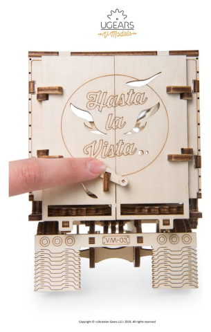Ugears 3D Wooden Puzzle Trailer for Heavy Boy Truck VM-03 [18]