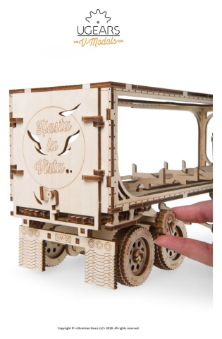 Ugears 3D Wooden Puzzle Trailer for Heavy Boy Truck VM-03 [15]