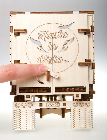 Ugears 3D Wooden Puzzle Trailer for Heavy Boy Truck VM-03 [1]