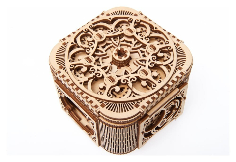 Ugears 3D Wooden Puzzle Treasure Box [14]