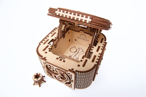 Ugears 3D Wooden Puzzle Treasure Box [11]