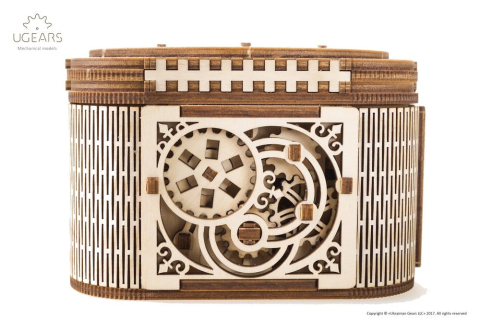 Ugears 3D Wooden Puzzle Treasure Box [17]