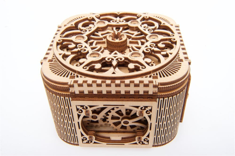 Ugears 3D Wooden Puzzle Treasure Box [7]