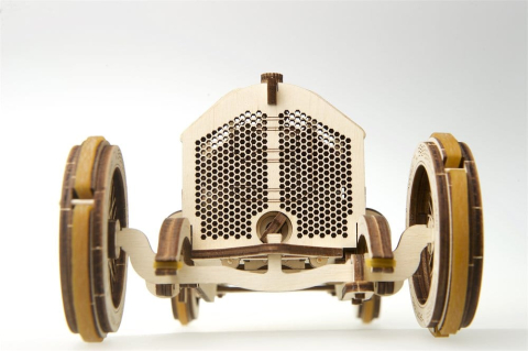 Ugears 3D Wooden Puzzle U-9 Grand Prix Car [15]