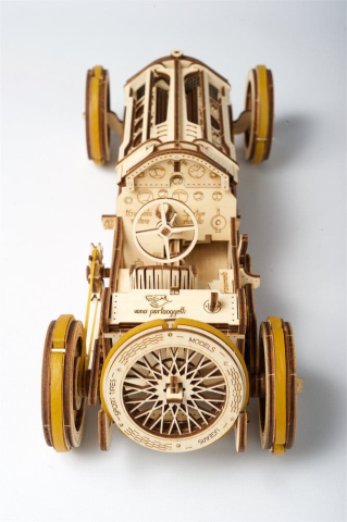 Ugears 3D Wooden Puzzle U-9 Grand Prix Car [2]