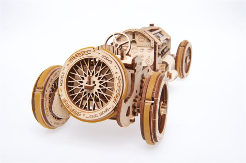 Ugears 3D Wooden Puzzle U-9 Grand Prix Car [24]