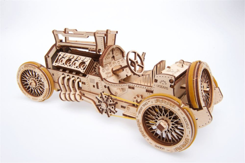 Ugears 3D Wooden Puzzle U-9 Grand Prix Car [20]