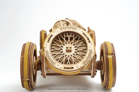 Ugears 3D Wooden Puzzle U-9 Grand Prix Car [5]