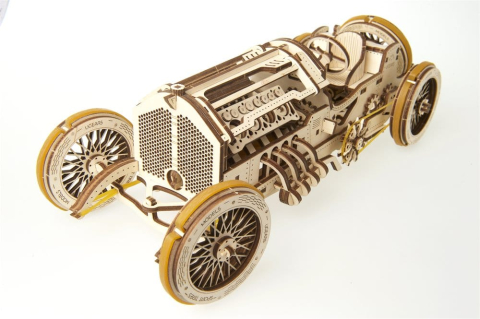Ugears 3D Wooden Puzzle U-9 Grand Prix Car [8]