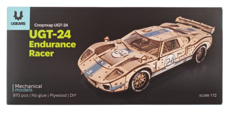 Ugears 3D Wooden Puzzle UGT-24 Endurance Racer [2]