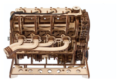 Ugears 3D Wooden Puzzle V8 Engine [20]