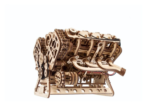 Ugears 3D Wooden Puzzle V8 Engine [8]
