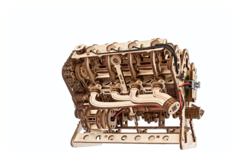 Ugears 3D Wooden Puzzle V8 Engine [11]