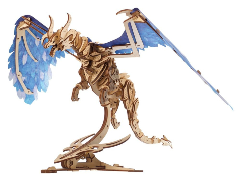 Ugears 3D Wooden Puzzle Windstorm Dragon [8]