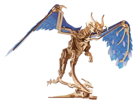 Ugears 3D Wooden Puzzle Windstorm Dragon [4]