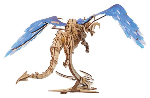 Ugears 3D Wooden Puzzle Windstorm Dragon [19]