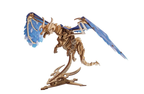 Ugears 3D Wooden Puzzle Windstorm Dragon [9]