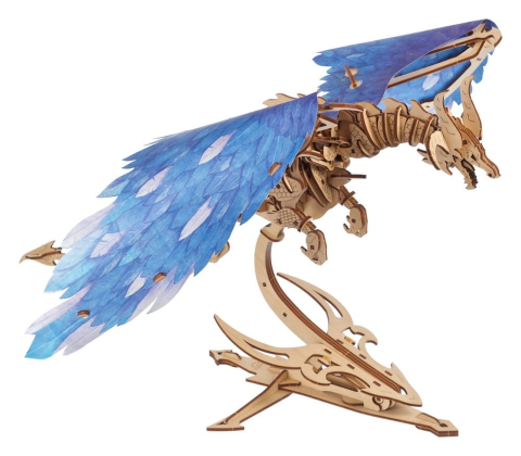 Ugears 3D Wooden Puzzle Windstorm Dragon [24]