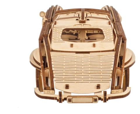 Ugears 3D Wooden Puzzle Winged Sports Coupe [9]
