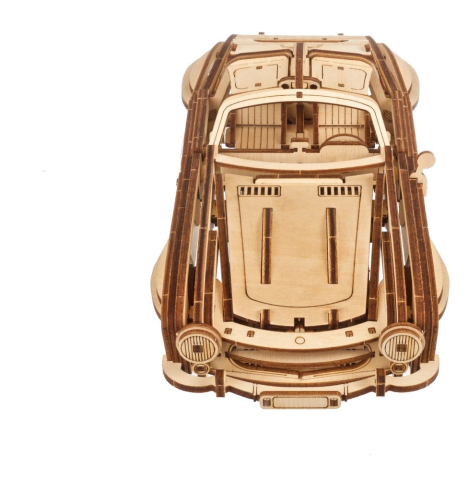 Ugears 3D Wooden Puzzle Winged Sports Coupe [18]