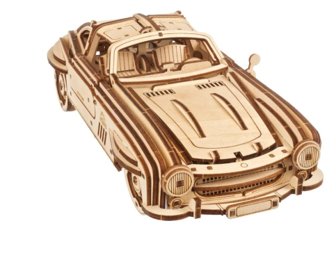 Ugears 3D Wooden Puzzle Winged Sports Coupe [16]