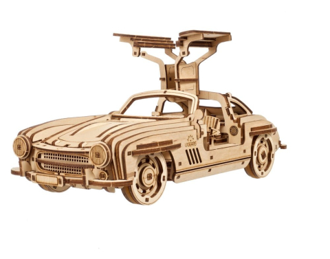 Ugears 3D Wooden Puzzle Winged Sports Coupe [21]