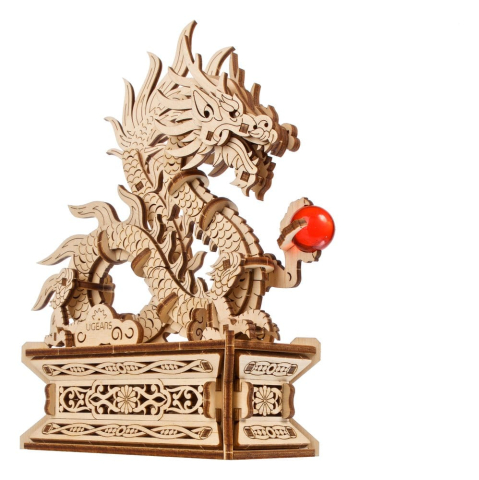 Ugears 3D Wooden Puzzle Wood Dragon [10]